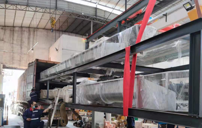 整套輸送線設備出口烏茲別克斯坦